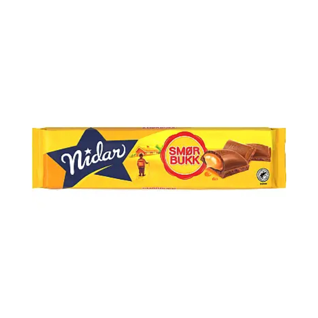 Buttercup Large Bar 155 g Nidar (Smørbukk storplate) | Chocolate | All season, chocolate, Snacks | Nidar