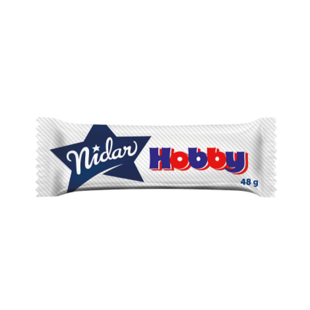 Hobby 48g Nidar | Milk Chocolate | All season, chocolate, Milk Chocolate, Snacks | Hobby