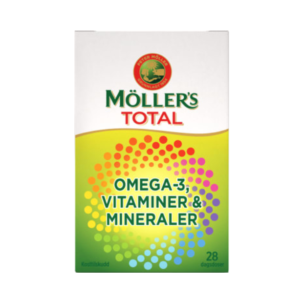 Møller's Total 56pcs | Dietary Supplements | Dietary Supplement, Vitamins and Minerals | Möller's