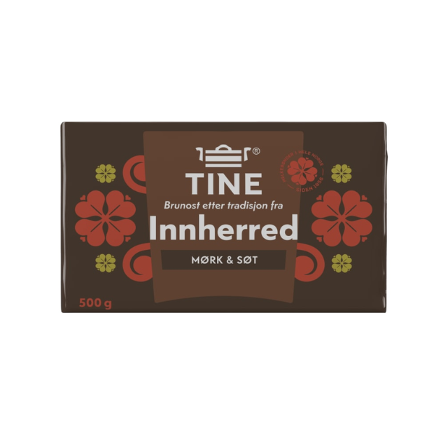 Cream Whey Cheese Innherred 500g Tine | Brown Cheese | All season, Brown Cheese, Cheese and Dairy, Cooking, lightning-deal, Snacks | Tine