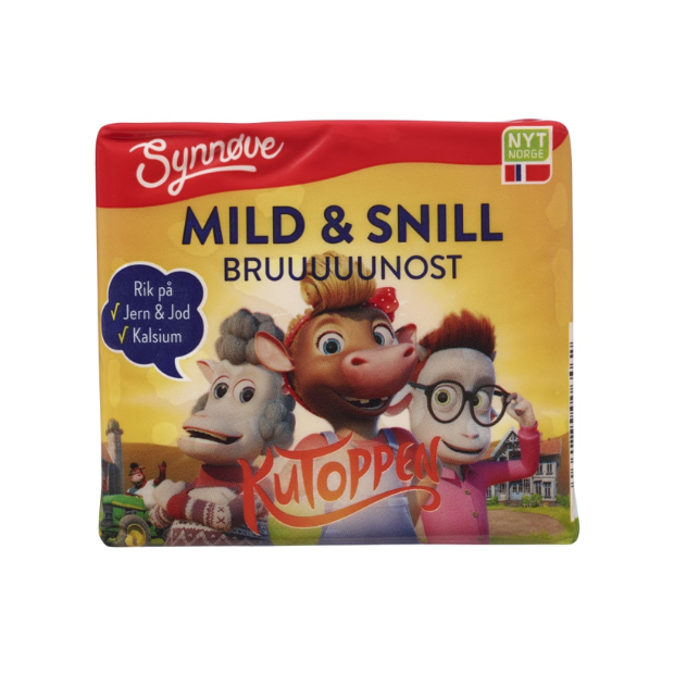 Brown Cheese Mild & Gentle 480g Synnøve | Brown Cheese | All season, Brown Cheese, Cheese and Dairy, Cooking, Snacks | Synnøve