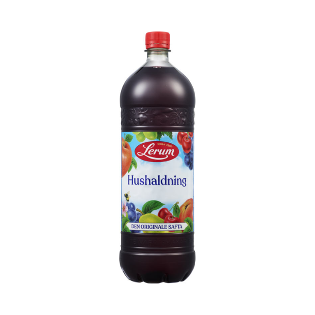 Household Fruit Syrup Original - Husholdningssaft Original 1,5l Lerum