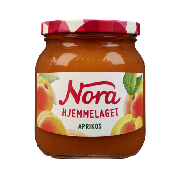 Homemade Apricot Jam - Aprikossyltetøy Hjemmelaget 400g Nora