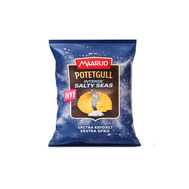 Maarud Potetgull Intense Salty Seas 175g