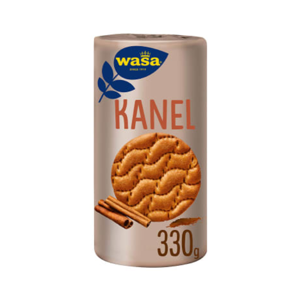 Knekkebrød Runda Kanel (Crispbread Round Cinnamon) 330g Wasa | Crispbread | All season, Snacks | Wasa