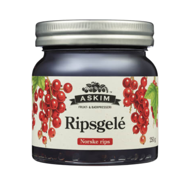 Red Currant Jelly 250g – Ripsgele by Askim | Jam | Breakfast and Cereals, Jam and Jellies | Askim