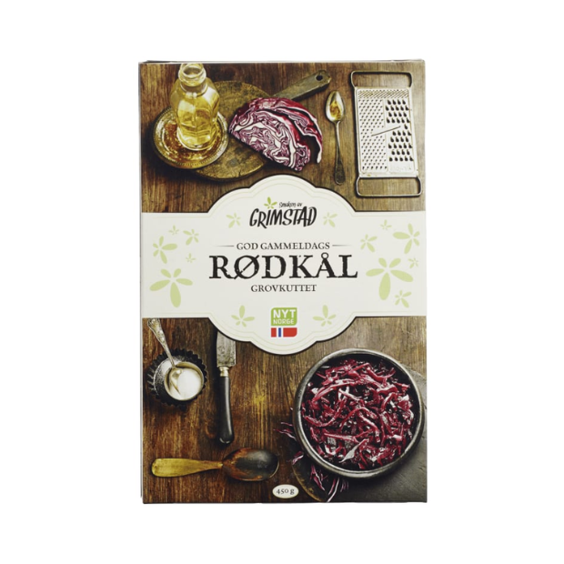 Red Cabbage Traditional Recipe - Rødkål Gammeldags 450g Grimstad