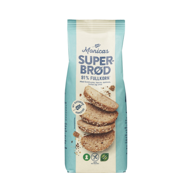 Super Bread Baking Mix - Superbrød Bakemiks 450g Det Glutenfrie Verksted