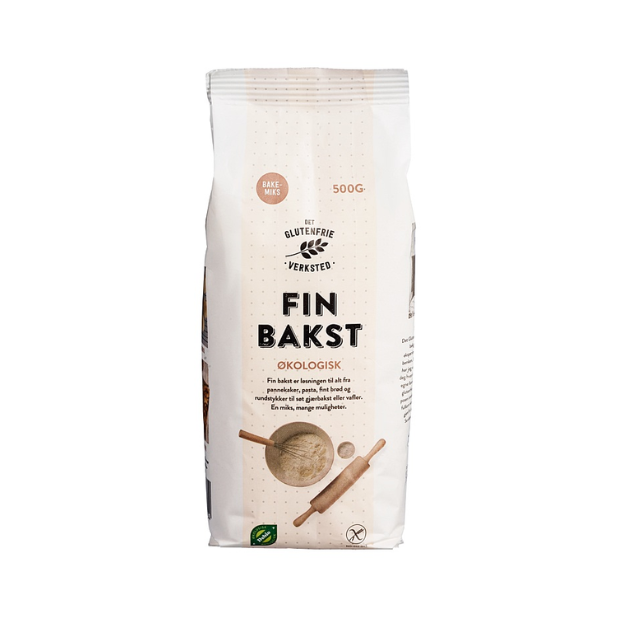 Fine Baking Flour Gluten-Free Organic - Fin Bakst Mel glutenfri Økologisk 500g Dgv