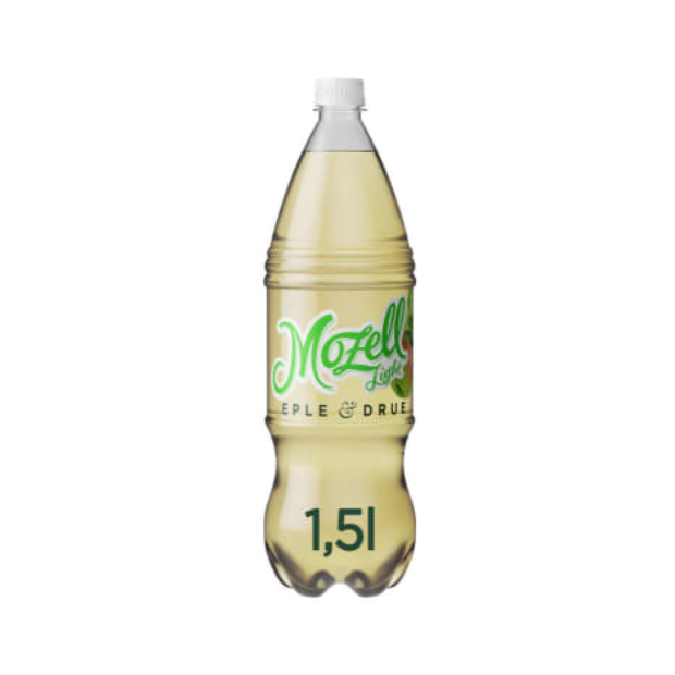 Mozell Light Grape & Apple bottle - Mozell Light Drue&Eple 1,5l flaske
