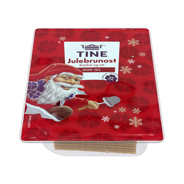 Christmas Brown Cheese Slices - Julebrunost skivet 130g Tine