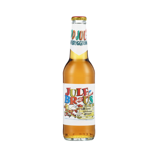 Hamar Christmas Soda 0.33 Bottle - Hamar Julebrus 0,33l flaske