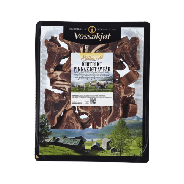 Traditional Cured Lamb Ribs - Pinnakjøt Av Får Eldhusrøykt Kutta ca 1,8kg