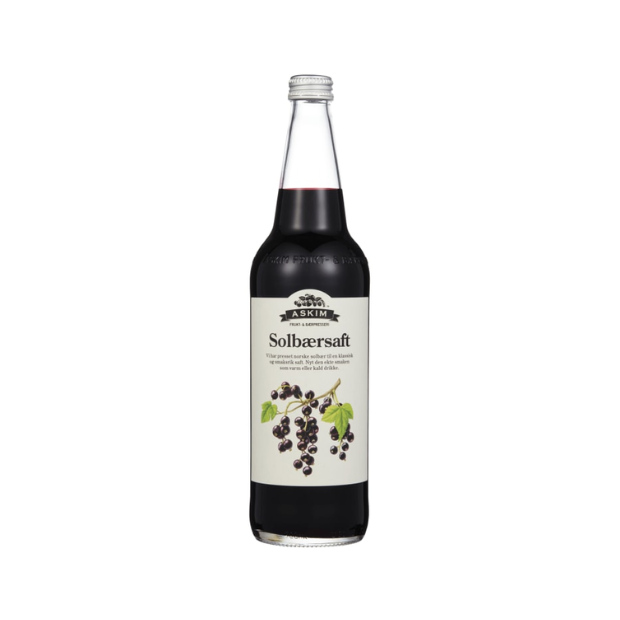 Blackcurrant Juice - Solbærsaft 0,7l Askim