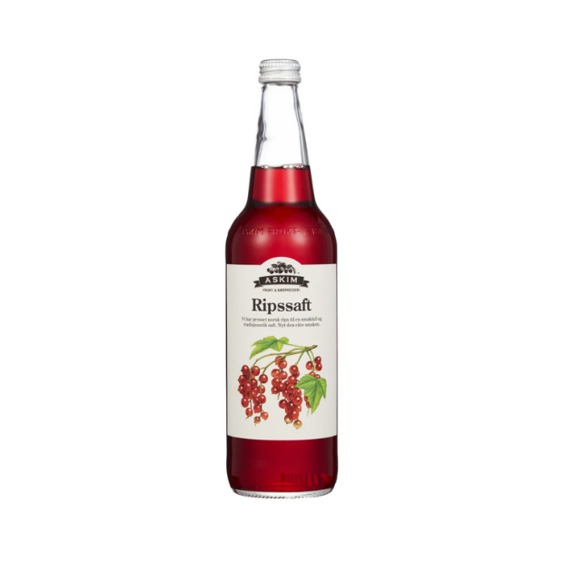 Red Currant Juice - Ripssaft 0,7l Askim