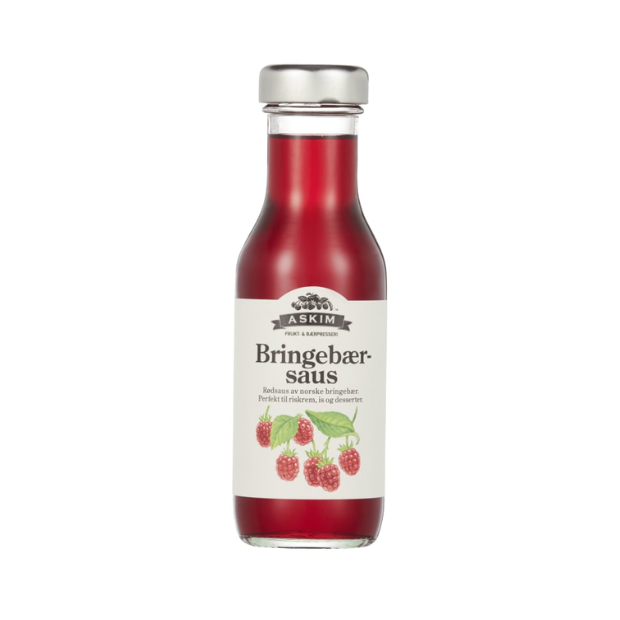 Raspberry Sauce - Bringebærsaus 250ml Askim