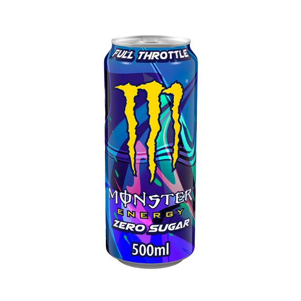 Monster Full Throttle Zero 0,5l boks
