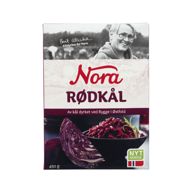 Red Cabbage - Rødkål 450g Nora