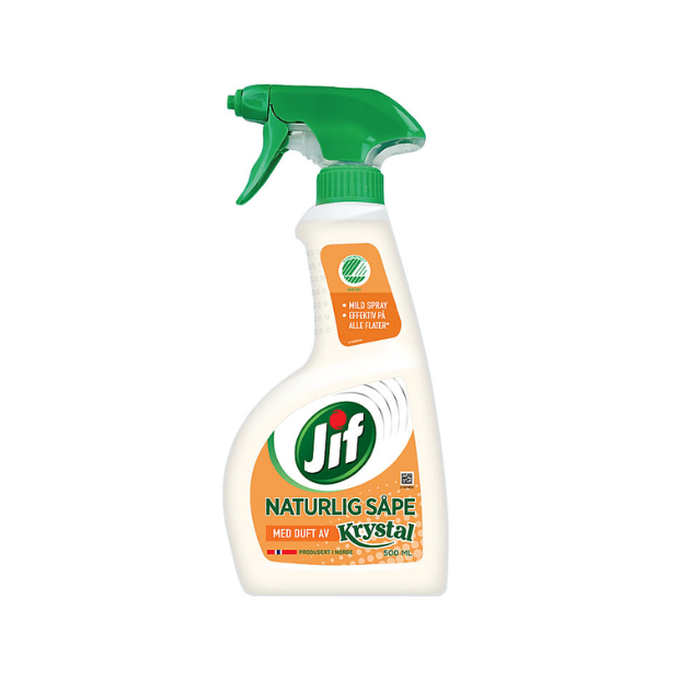 Natural Soap Spray Krystal - Jif Naturlig Såpe Spray Krystal 500ml