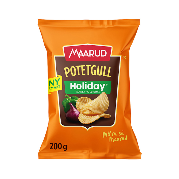 Potato Chips Holiday - Potetgull Holiday 200g Maarud