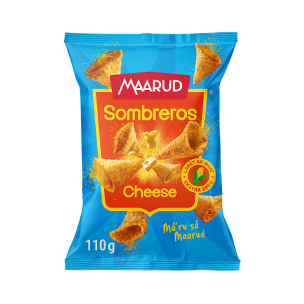 Sombreros Cheddar 110g Maarud