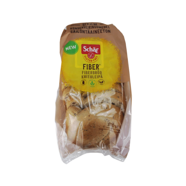 Fiber Bread Integrale Gluten-Free - Fiberbrød Intergrale Gl.Fri 330g Schär