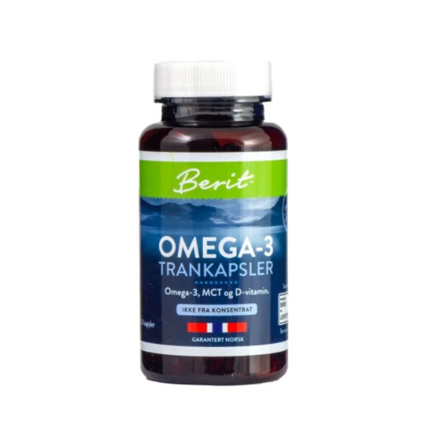 Berit Nordstrand Omega-3 Capsules- Berit Nordstrand Omega 3-kapsler 60stk