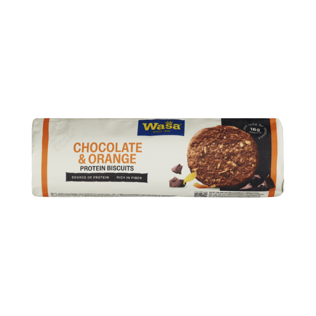 Wasa Protein Biscuits Chocolate & Orange 250g