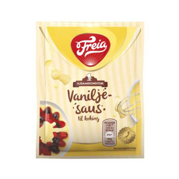 Vanilla Sauce for Cooking 19g Freia | Vanilla Sauce | All season, Dessert Topping, Snacks, Vanilla Sauce | Freia