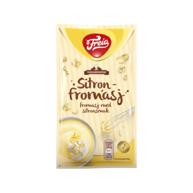 Lemon Mousse 85g Freia | Lemon Mousse | baking, Dessert Topping, Dessert Toppings, Lemon Mousse | Freia