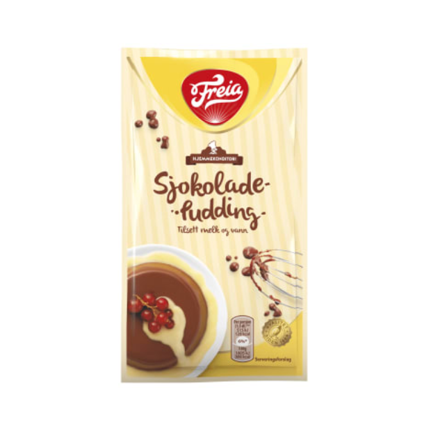 Chocolate Pudding 113g Freia | Chocolate Pudding | Chocolate Pudding, Dessert, Snacks | Freia