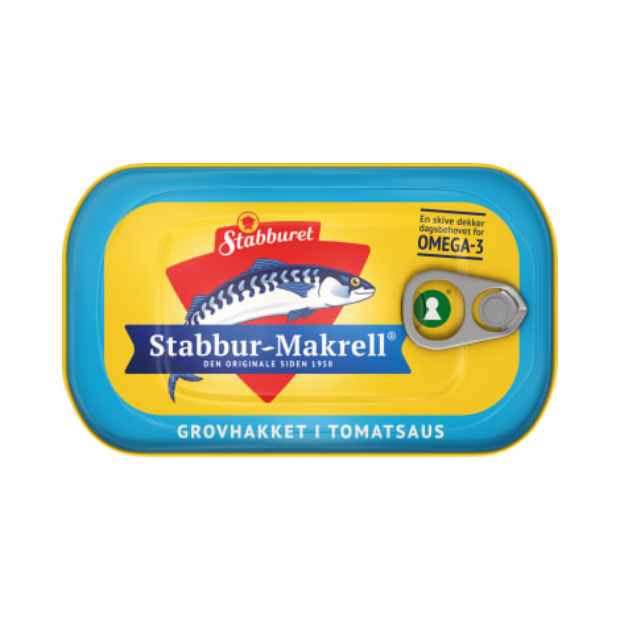 Stabbur-Makrell Hakket Filet 110g Stabburet | Fish Spread | All season, Fish Spread, Snacks | Stabburet