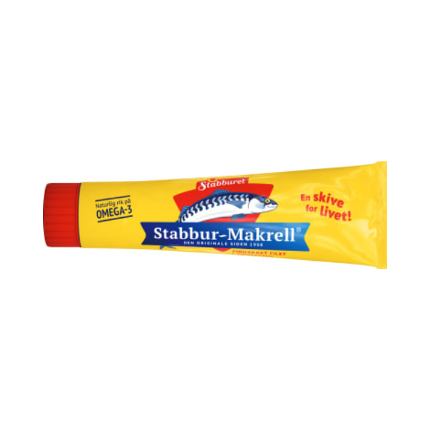 Stabbur-Makrell 185g Tube Stabburet | Fish Spread | All season, Fish Spread, Snacks | Stabburet