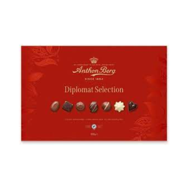 Premium Chocolate Assortment - Diplomat Selection 1kg Anthon Berg