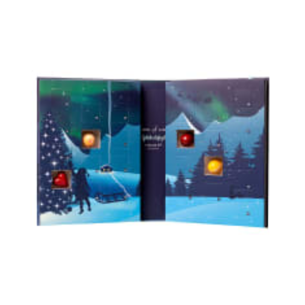 Chocolate Joy Advent Calendar - Adventskalender 300g Jentene På Tunet