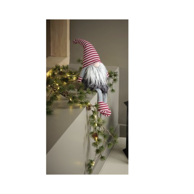 Christmas Gnome - 43cm (Grey, Red & White) - SVADILFARI Nisse SVADILFARI H43cm grå