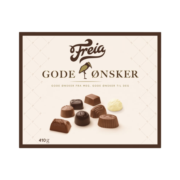 Good Wishes Chocolate Box - Gode Ønsker 410g Freia