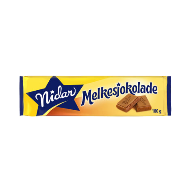 Milk Chocolate 180g Nidar | Chocolate | All season, baking, Candy, chocolate, lightning-deal | Nidar