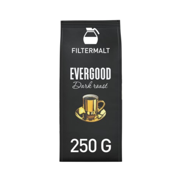 Evergood Dark Roast Ground Coffee 250g | Roast Ground Coffee | All season, Coffee, Snacks | Evergood