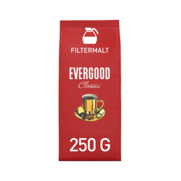 Evergood Classic Roast Ground Coffee 250g | Roast Ground Coffee | Beverages, Coffee | Evergood