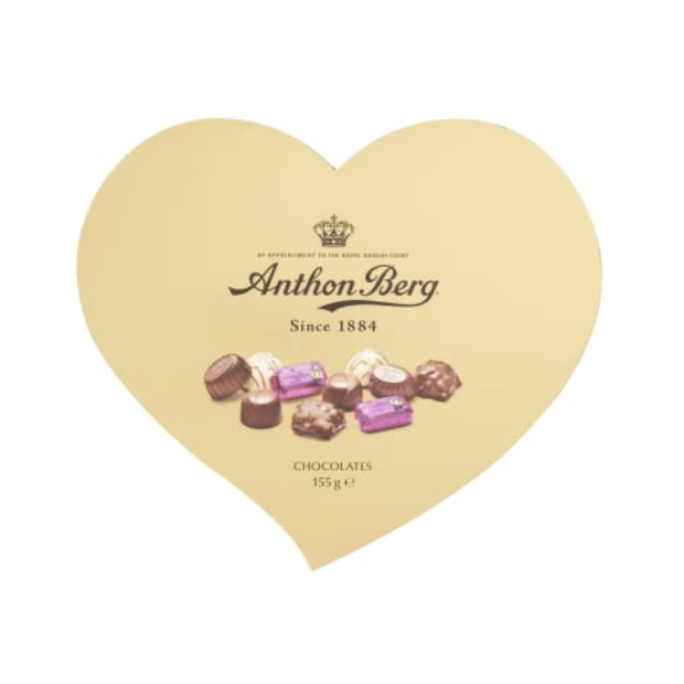 Gold Box Heart 155g Anthon Berg | Chocolate | All season, chocolate, Easter-deals | Anthon Berg