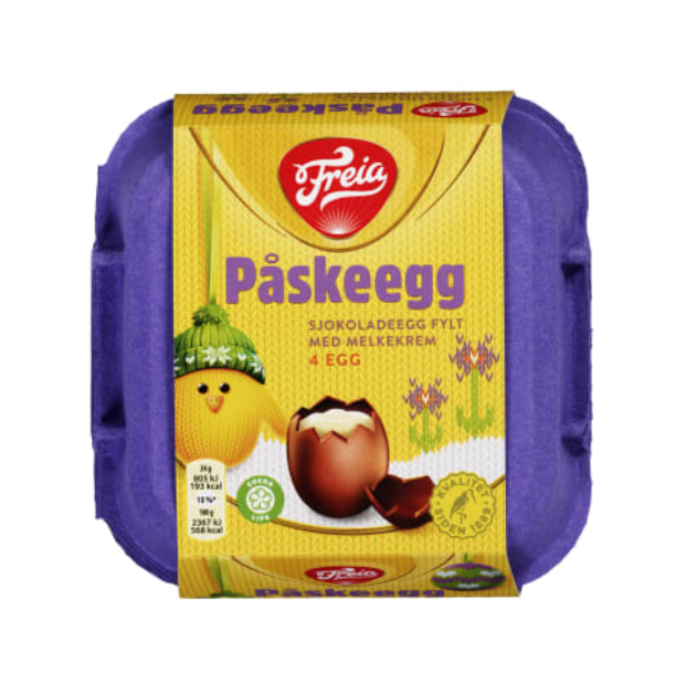 Easter Eggs Filled 4pk 136g Freia | Chocolate | chocolate, Easter-deals | Freia