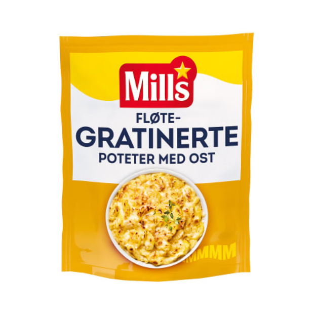 Gratinated Potatoes with Cheese 113g Mills (Gratinerte Poteter m/Ost) | Gratinated Potatoes | All season, Dinner, Side Dishes | Mills