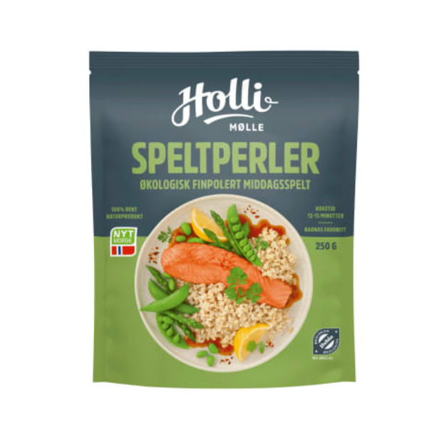 Spelt Pearls Fine Polished 250g Holli Mølle (Speltperler Finpolert) | Rice | All season, Cooking | Holli Mølle