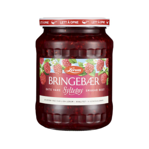 Raspberry Jam 800g Lerum (Bringebærsyltetøy) | Raspberry Jam | All season, Jam, Snacks | Lerum