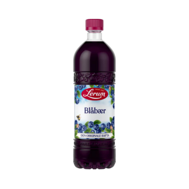 Blueberry Juice 0.75l Lerum (Blåbærsaft) | Blueberry Juice | All season, Beverages, Party, Snacks | Lerum