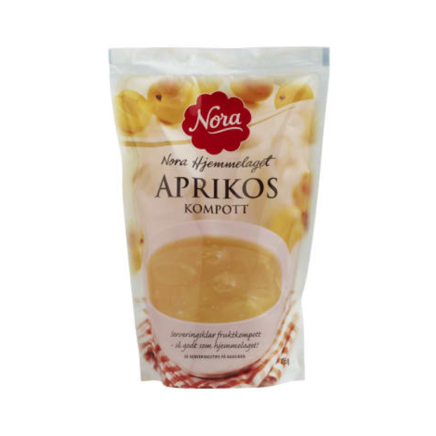 Apricot Compote 455g Nora (Aprikoskompott) | Apricot Compote | All season, Fruit Compote, Snacks | Nora