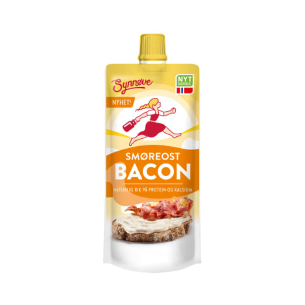Cream Cheese Bacon 120g Synnøve (Smøreost Bacon) | Cheese Spreads | All season, Dips, Dips and Spread | Synnøve