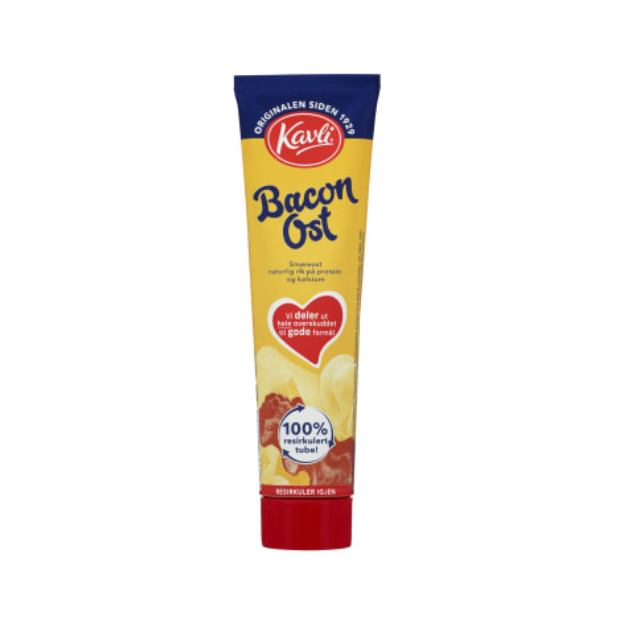Bacon Cheese 175g Tube Kavli (Baconost) | Cheese Spreads | Cooking, Dips and Spread | Kavli