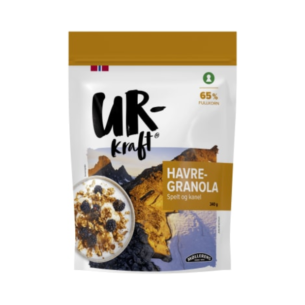 Oat Granola Spelt & Cinnamon 340g Urkraft | Granola | All season, Breakfast and Cereals | Urkraft